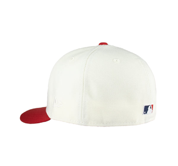 California Angels Chrome Creme White & Red 1989 All Star Game