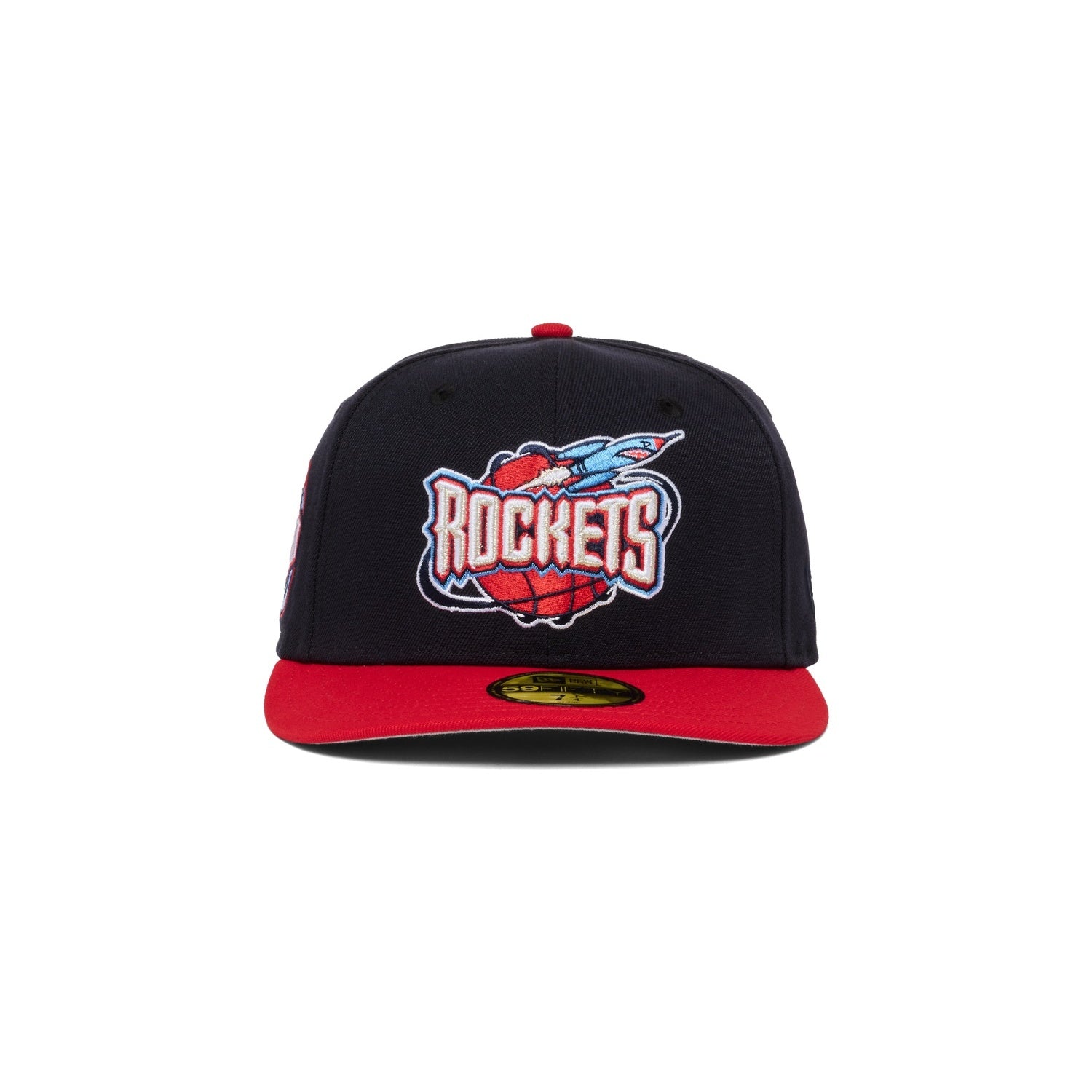 Houston Rockets "Rocket Logo" Navy and Red Western