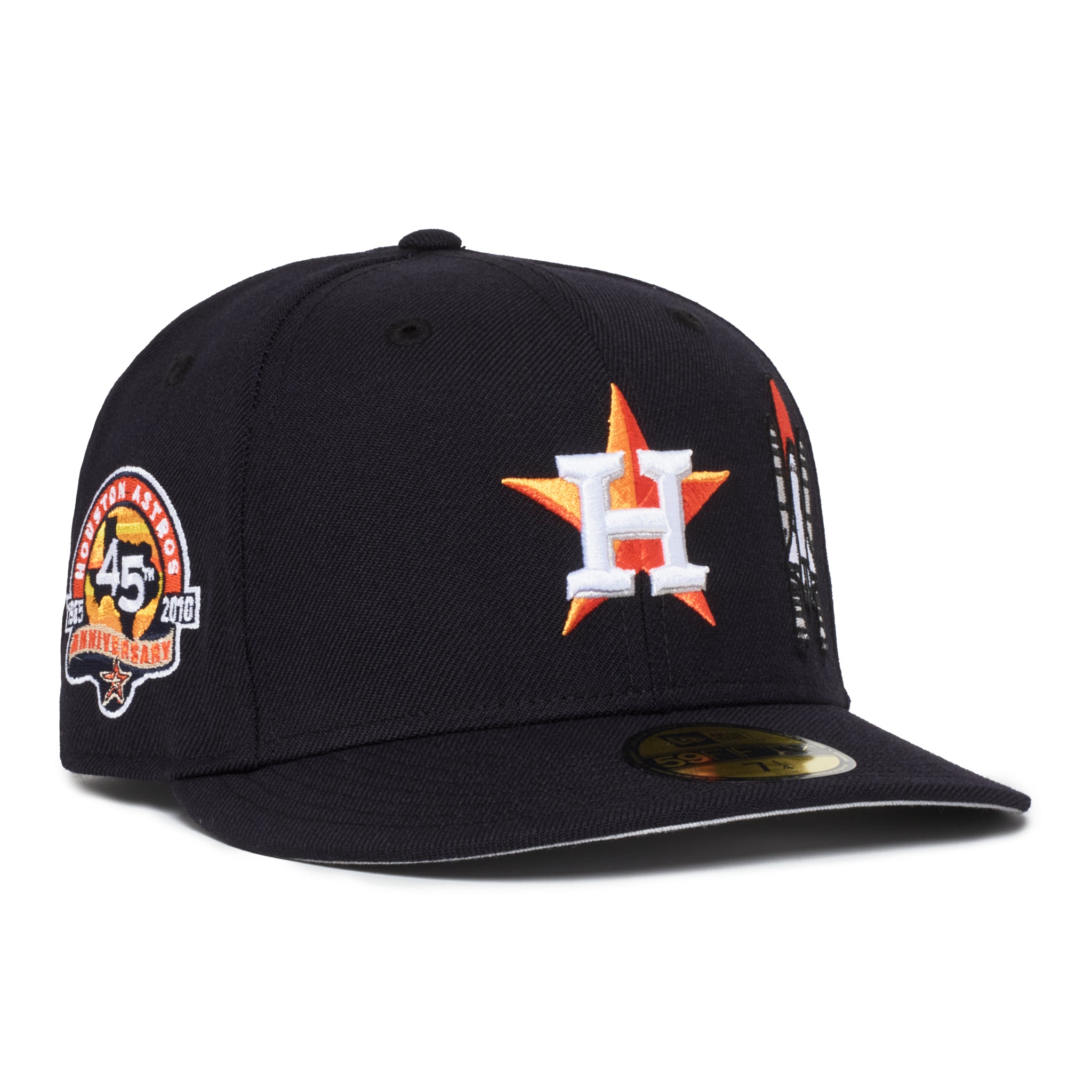 Houston Astros All Navy Rocket 45th Anniversary Grey uv