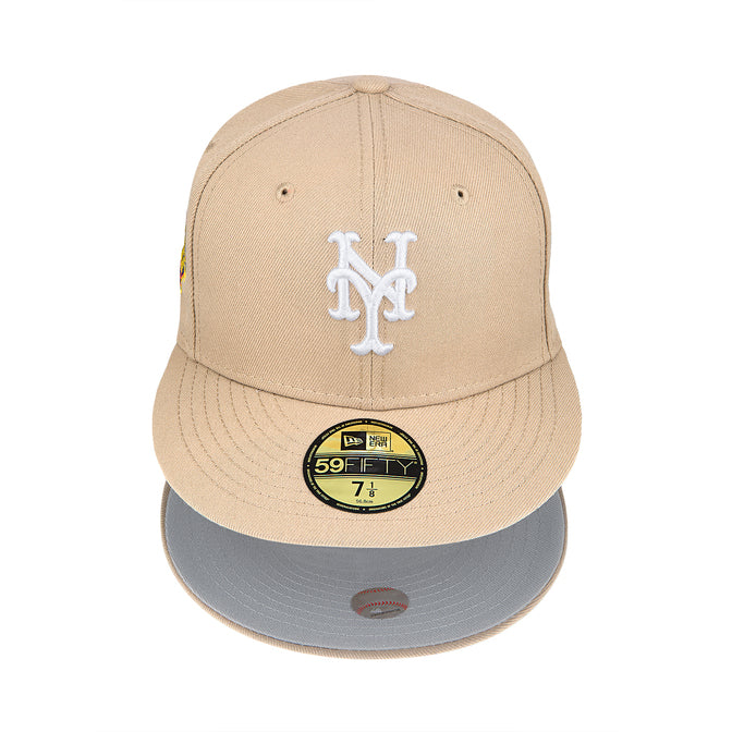 New York Mets Camel 5950 Fitted 50th