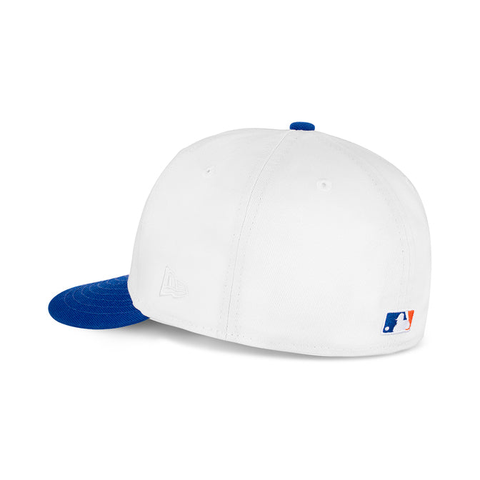 New York Mets White & Royal Blue 5950 Fitted 60th