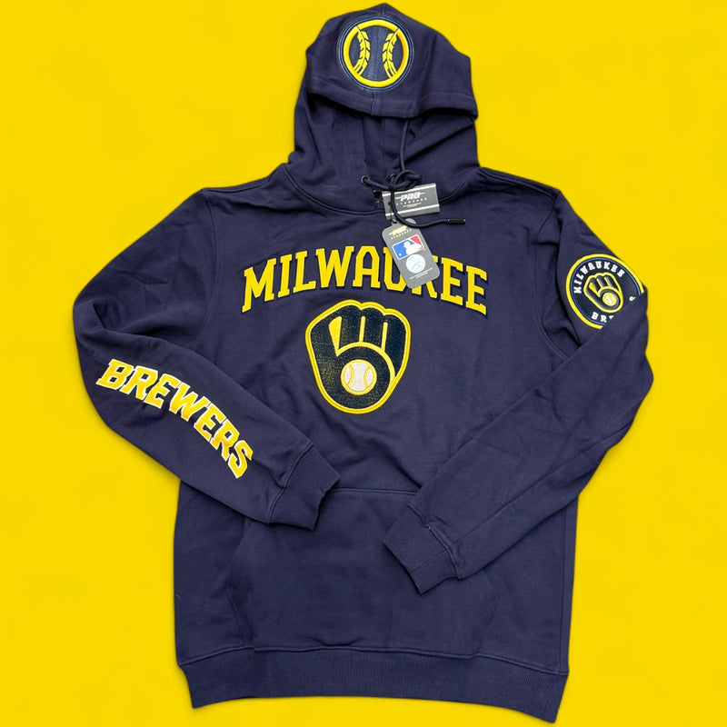 Milwaukee Brewers All Navy Hoodie