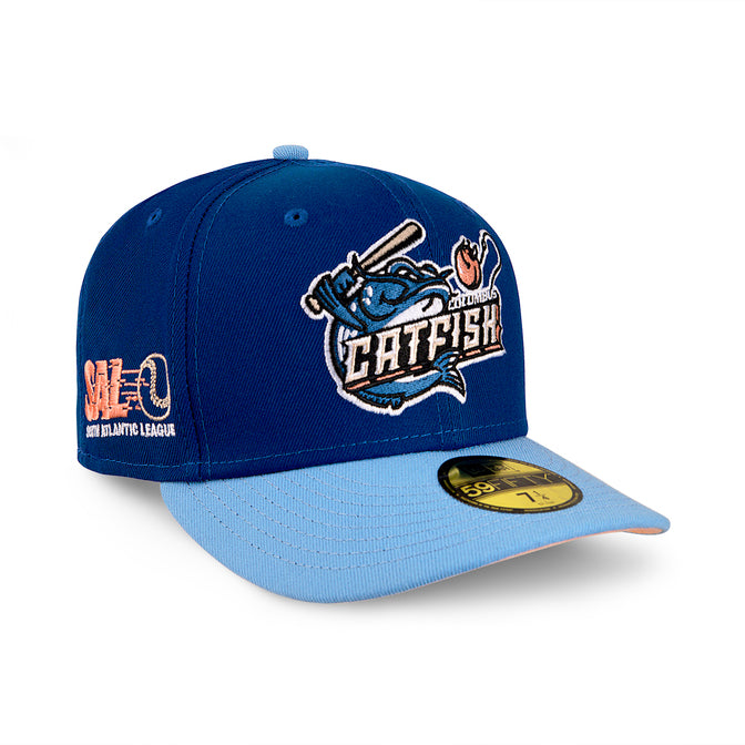 Columbus Catfish Royal & Sky Blue 5950 Fitted