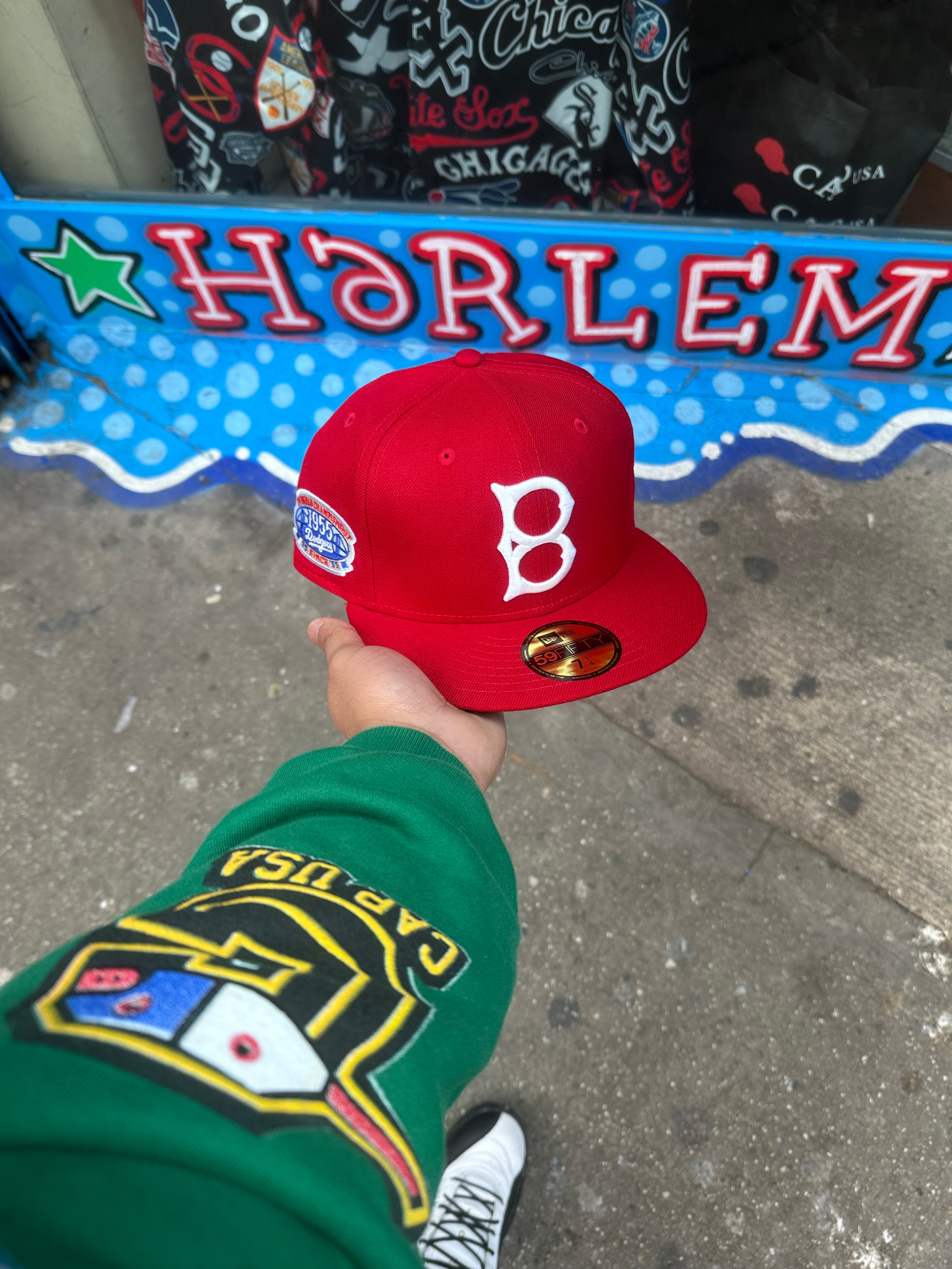 Brooklyn Dodgers All Red Blue UV 1955 World Series