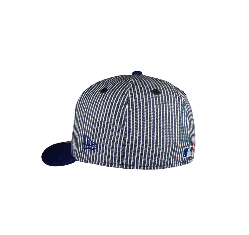 Los Angeles Dodgers Striped Denim and Royal Blue 75 Years