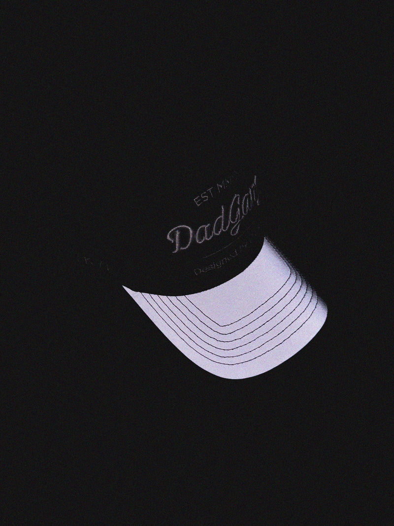 DadGang Reflective Bill Black/Silver Horsepower