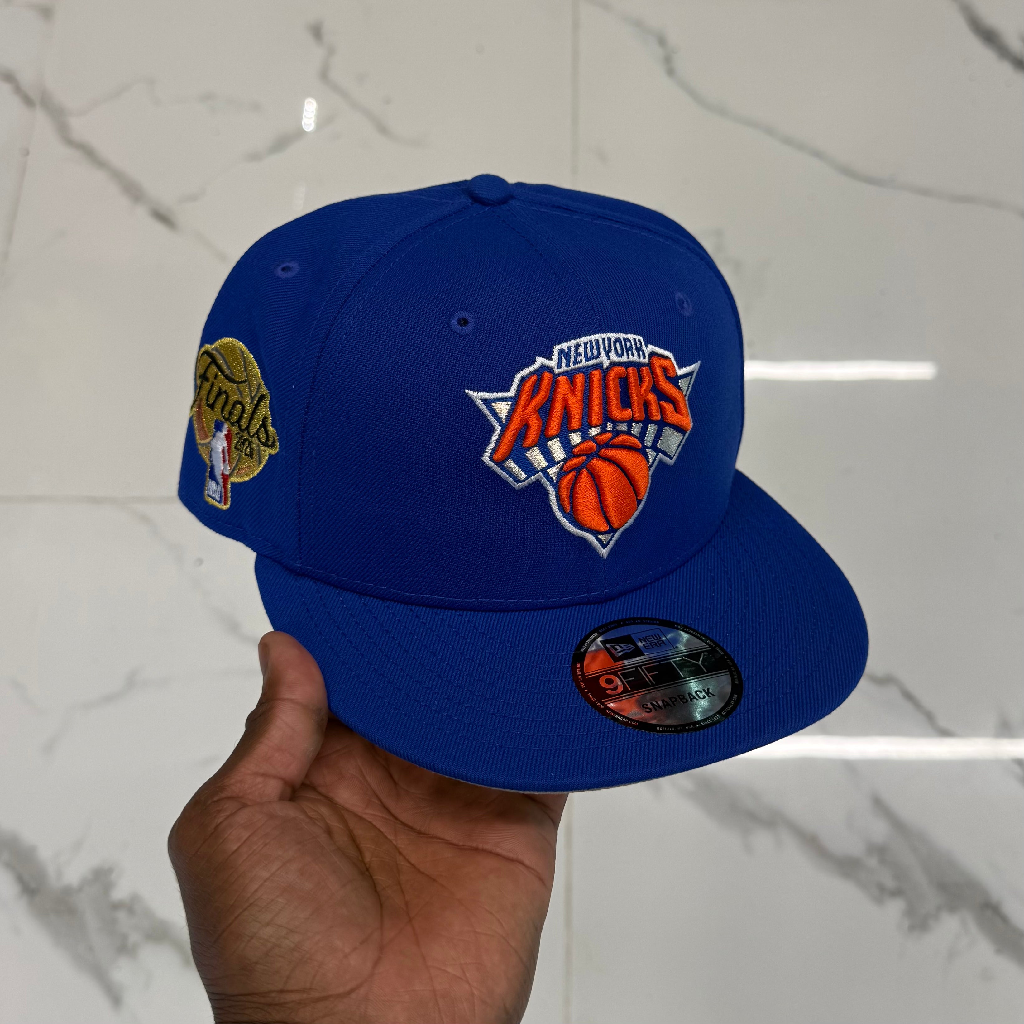 New York Knicks All Royal 950 Classic Finals Snap Back