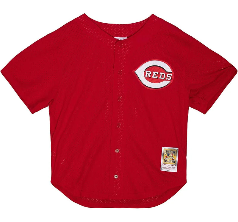 Cincinnati Reds Button Down Jersey Larkin 11