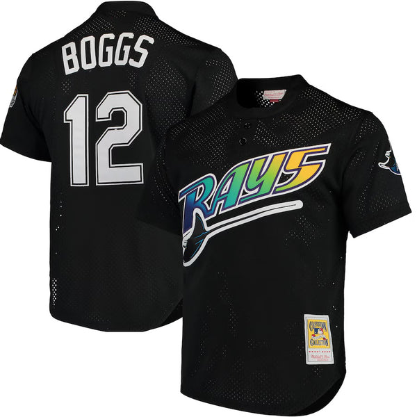 Tampa Bay Rays BLACK BOGGS Jersey 12