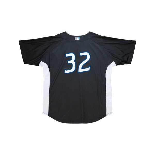 Toronto Blue Jays black shirt jersey (32) Roy holladay
