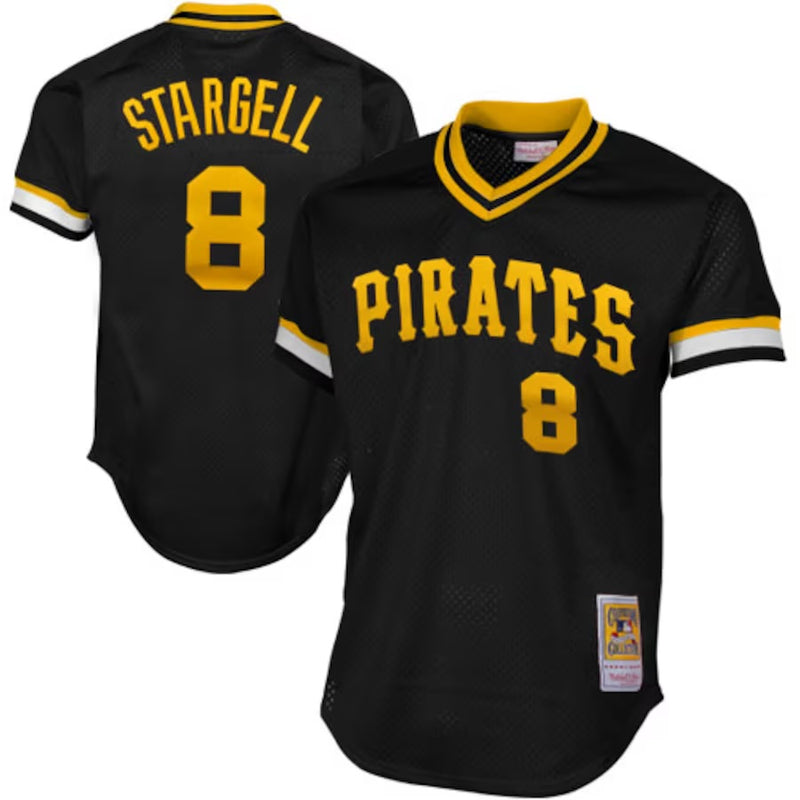 Pittsburgh Pirates Black Stargell 8 Jersey