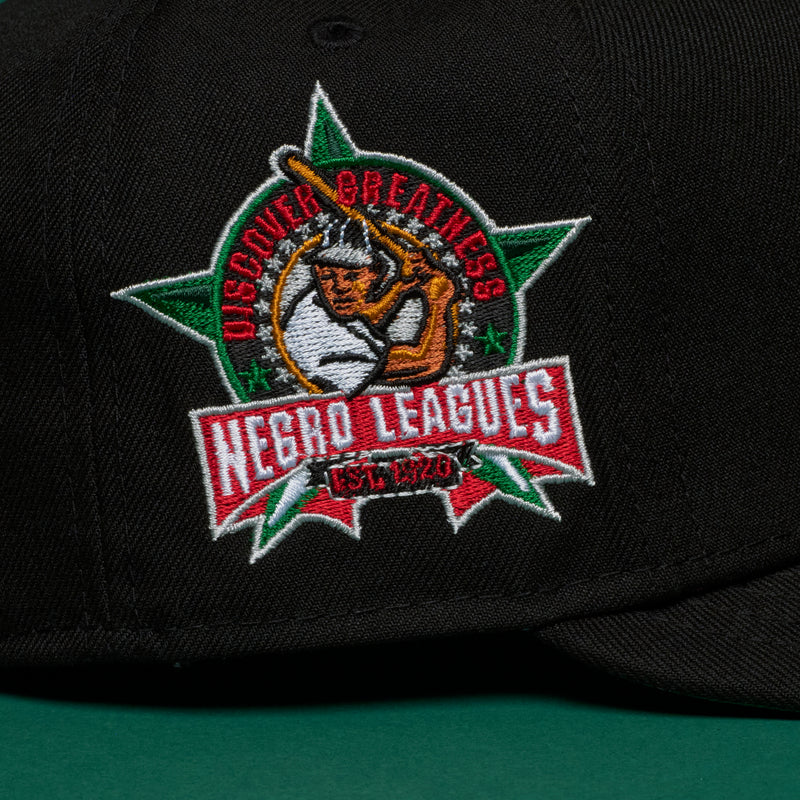 Kansas City Monarchs Black Red and Green Logo Negro Leagues