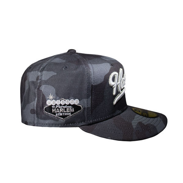 Harlem Black Camo VIZE 5950 Fitted