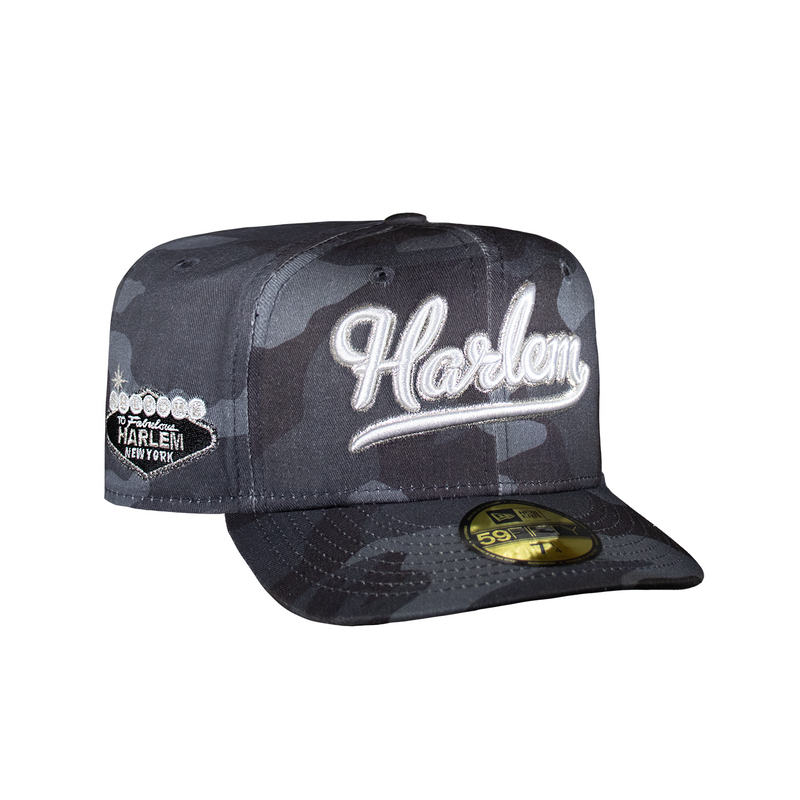 Harlem Black Camo VIZE 5950 Fitted