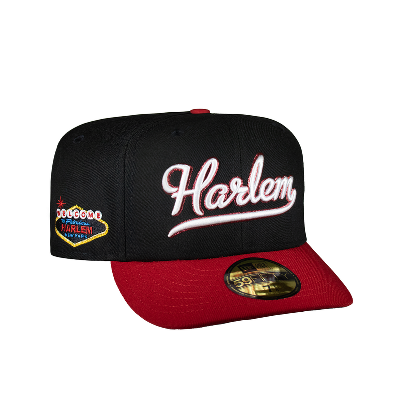 HARLEM BLACK AND RED 5950 FITTED