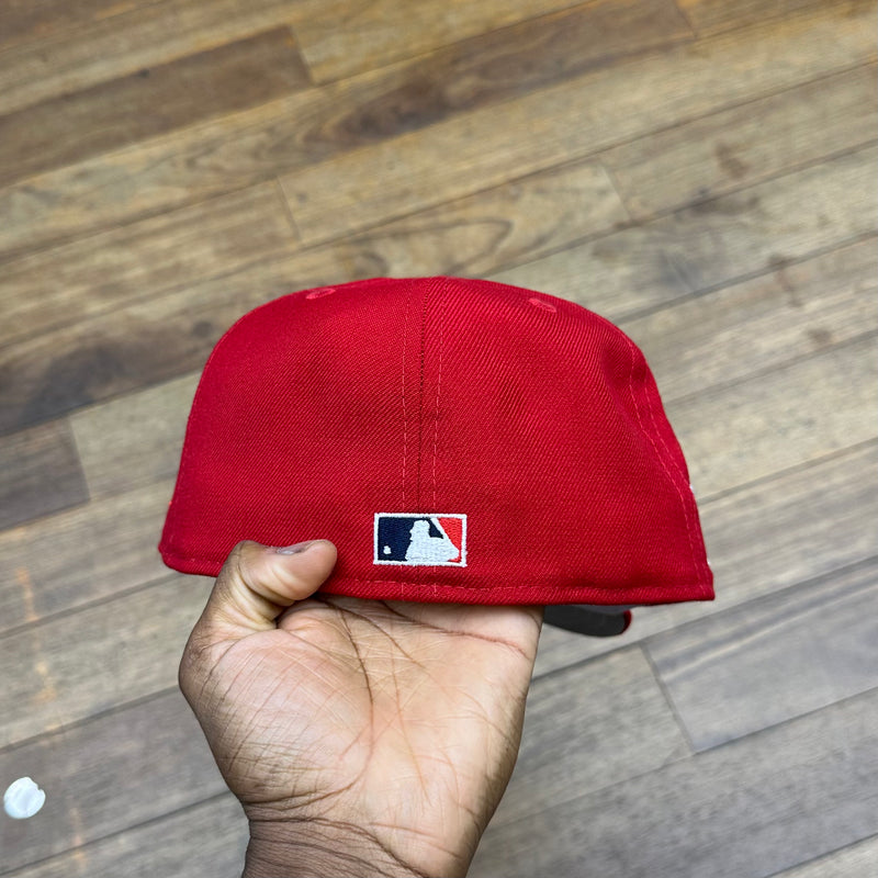 New York Yankees Red Flat Back 1999 World Series Grey UV – CAP USA NYC