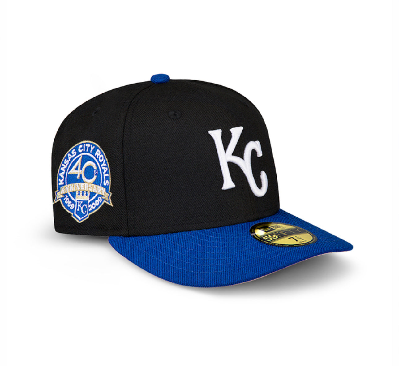 Kansas City Royals Black And Royal 40th Anniversary Grey UV