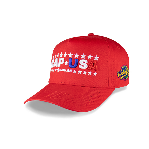 CAP USA All Red Snapback