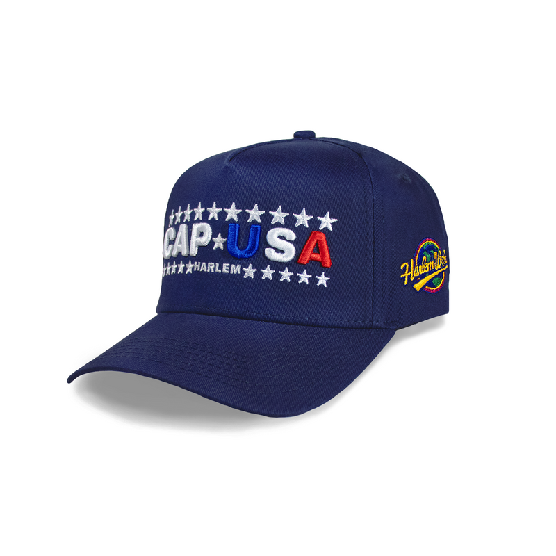 CAP USA All Navy Blue SnapBack