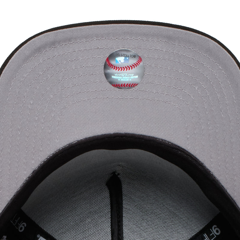 Tampa Bay Rays Black 950 AFrame 98 Inag. Snap Back