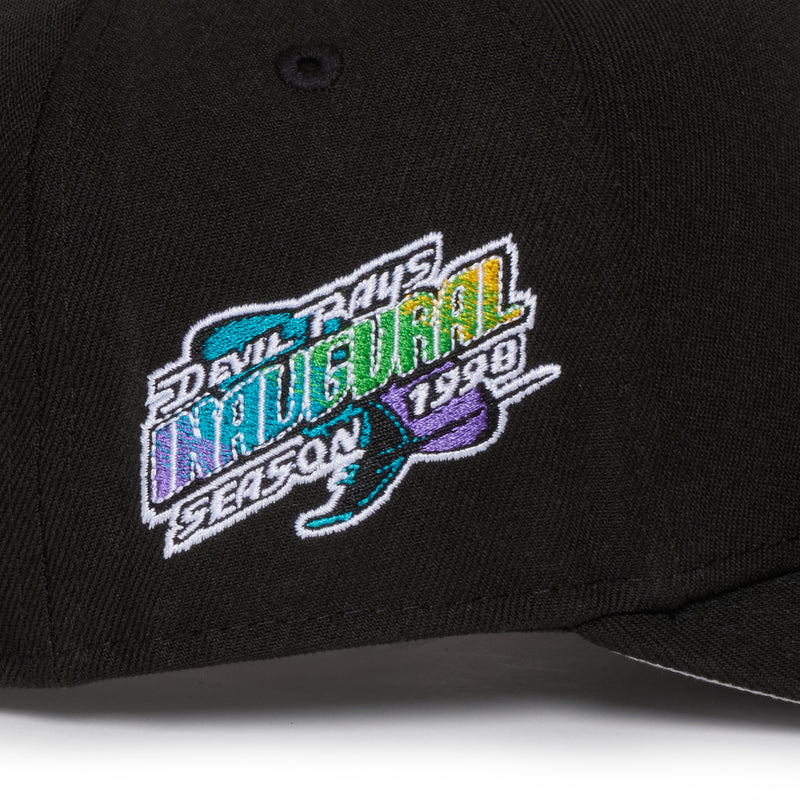 Tampa Bay Rays Black 950 AFrame 98 Inag. Snap Back