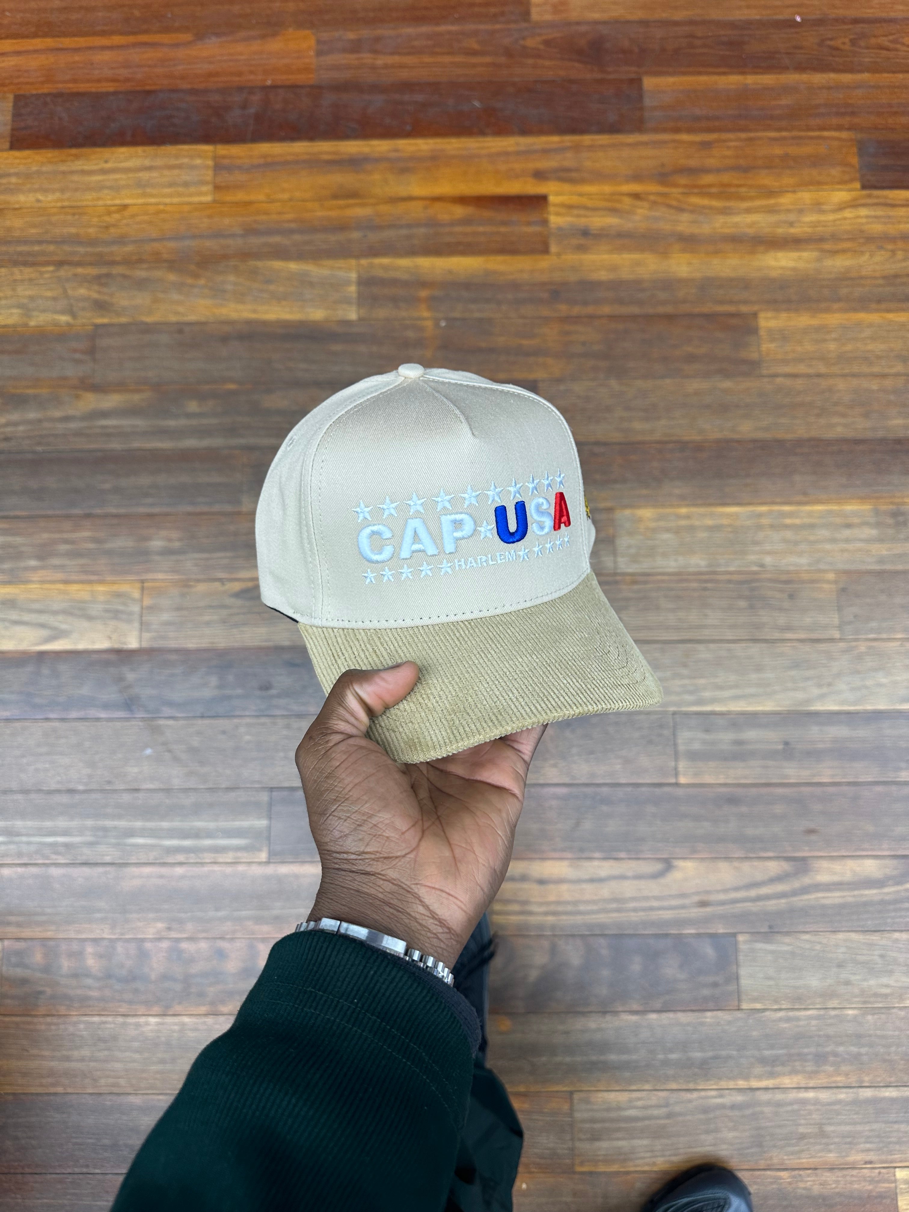 CAP USA All Camel & Corduroy Snapback