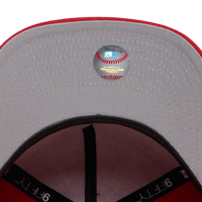 St Louis Cardinals All Red 950 AFrame 09 ASG Snap Back