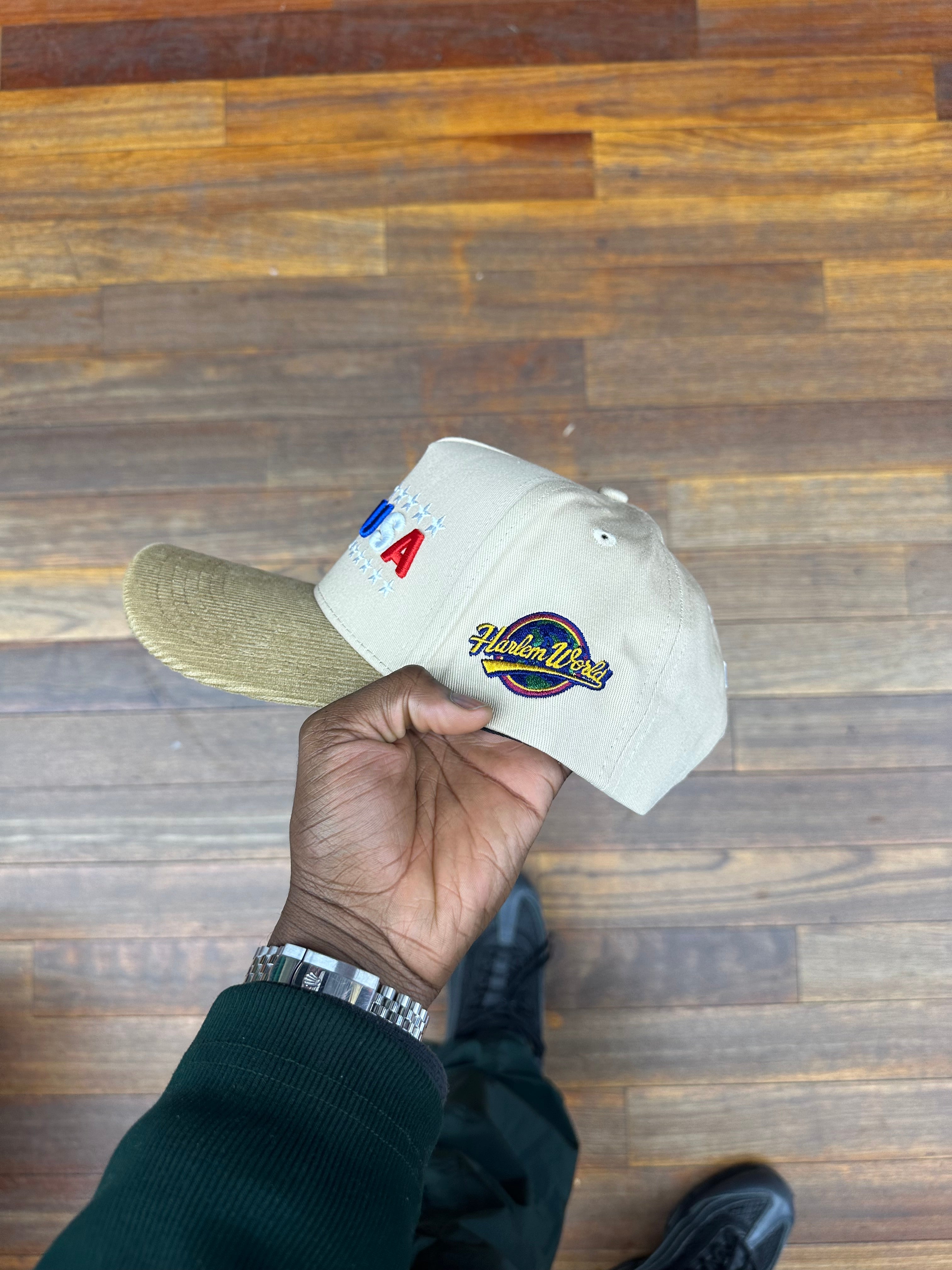 CAP USA All Camel & Corduroy Snapback
