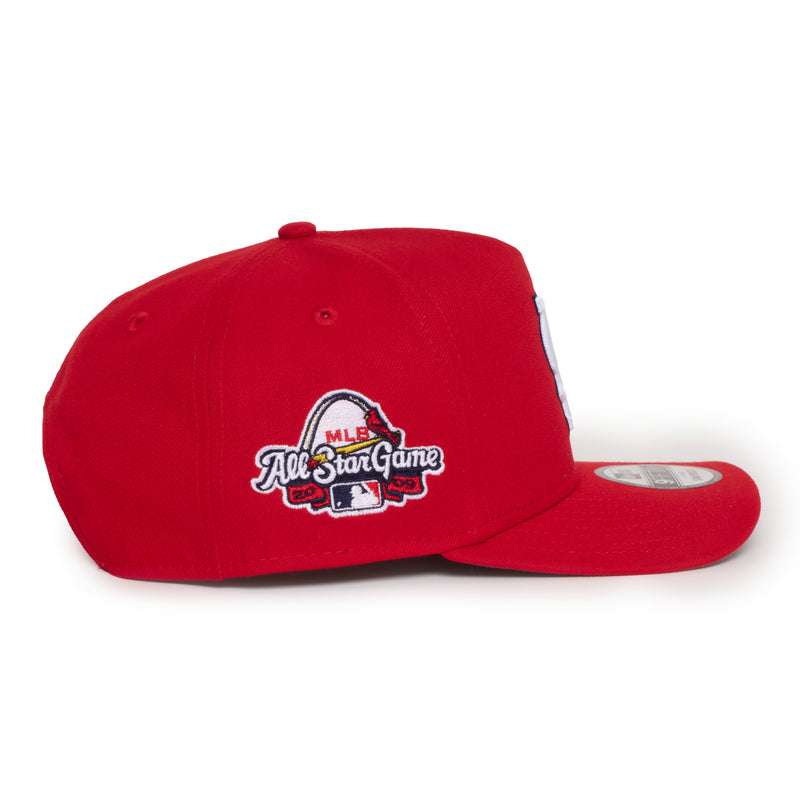 St Louis Cardinals All Red 950 AFrame 09 ASG Snap Back