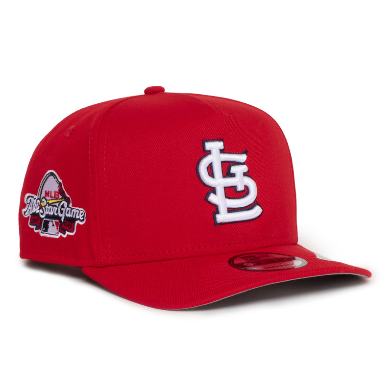 St Louis Cardinals All Red 950 AFrame 09 ASG Snap Back
