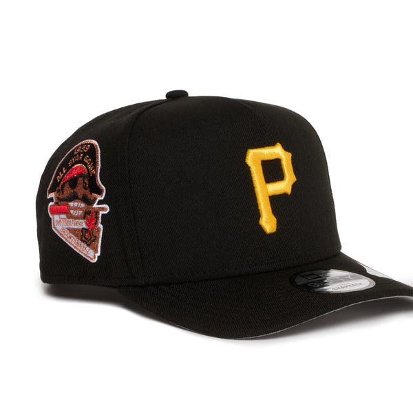 Pittsburgh Pirates All Black 950 AFrame 59 ASG Snap Back
