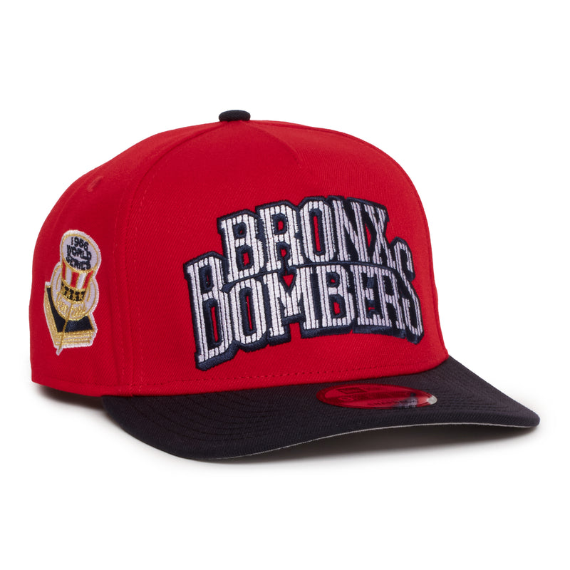 New York Yankees Red and Navy BX Bombers 950 AFrame Snap Back