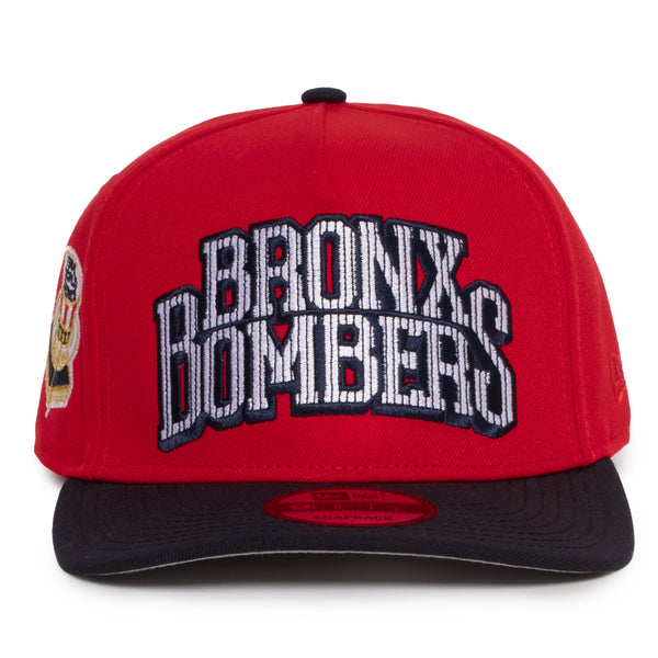 New York Yankees Red and Navy BX Bombers 950 AFrame Snap Back