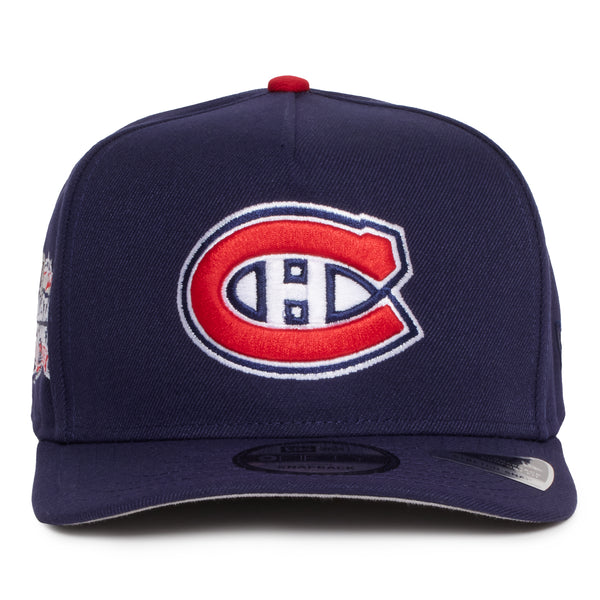 Montreal Canadians Navy 950 AFrame 09 ASG Snap Back