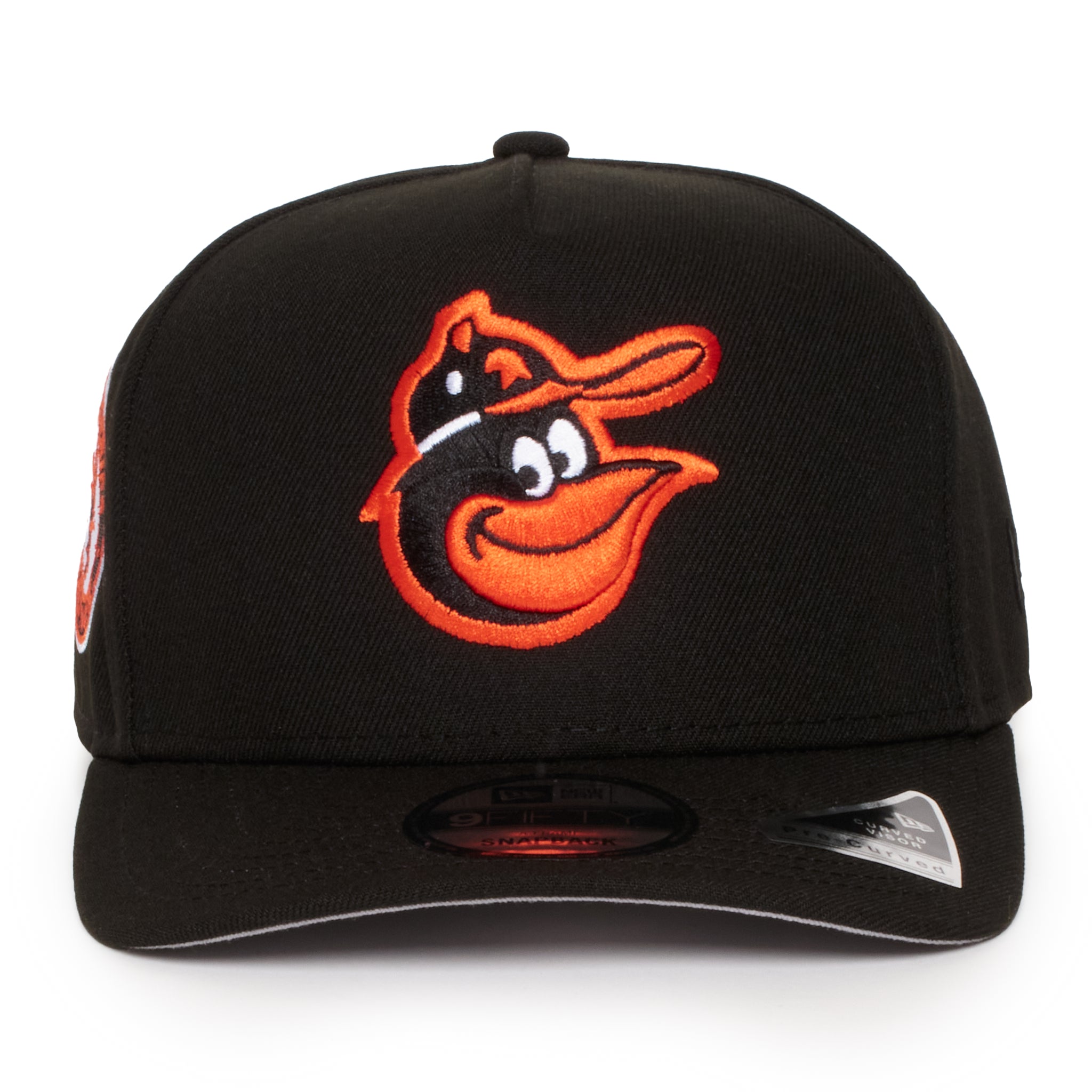 Baltimore Orioles Black 950 AFrame 66 WS Snap Back