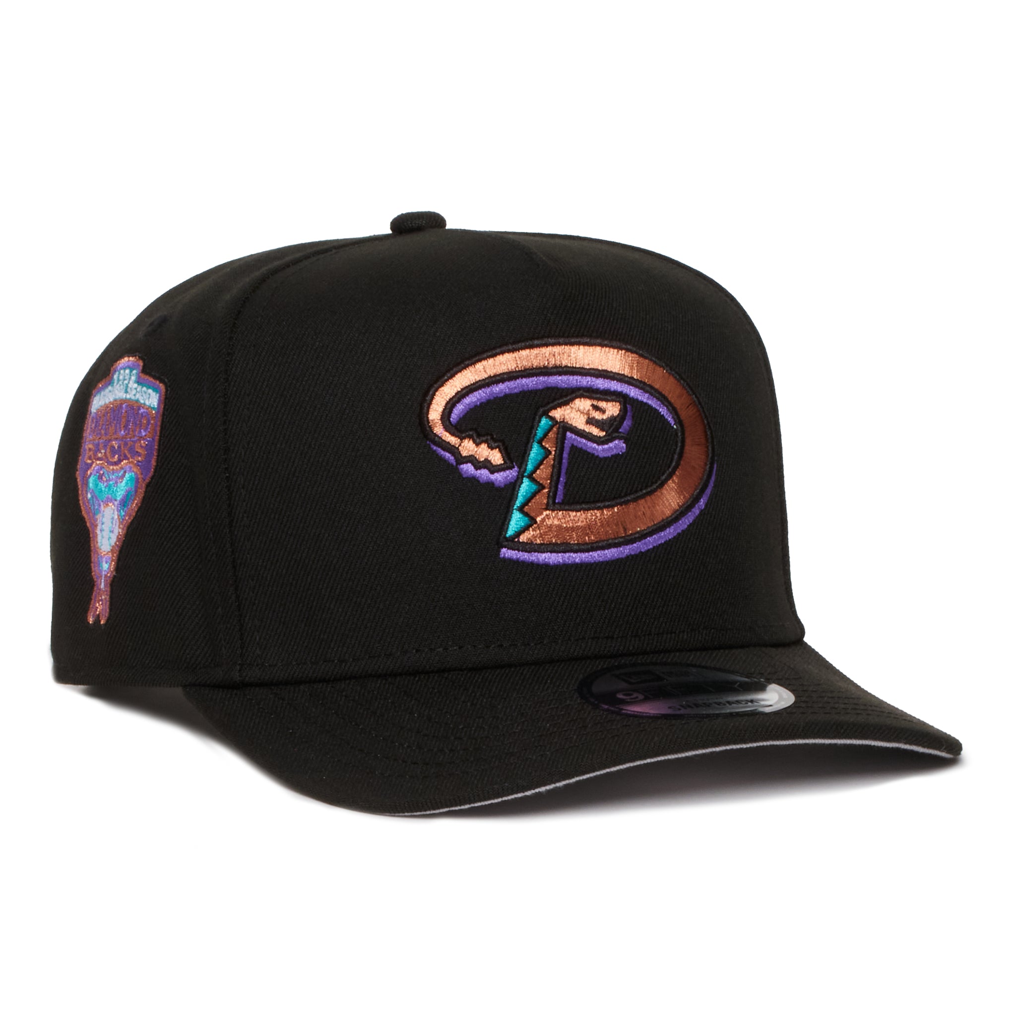 Arizona Diamond Backs Black 950 AFRAME 98 Inag. Snap Back