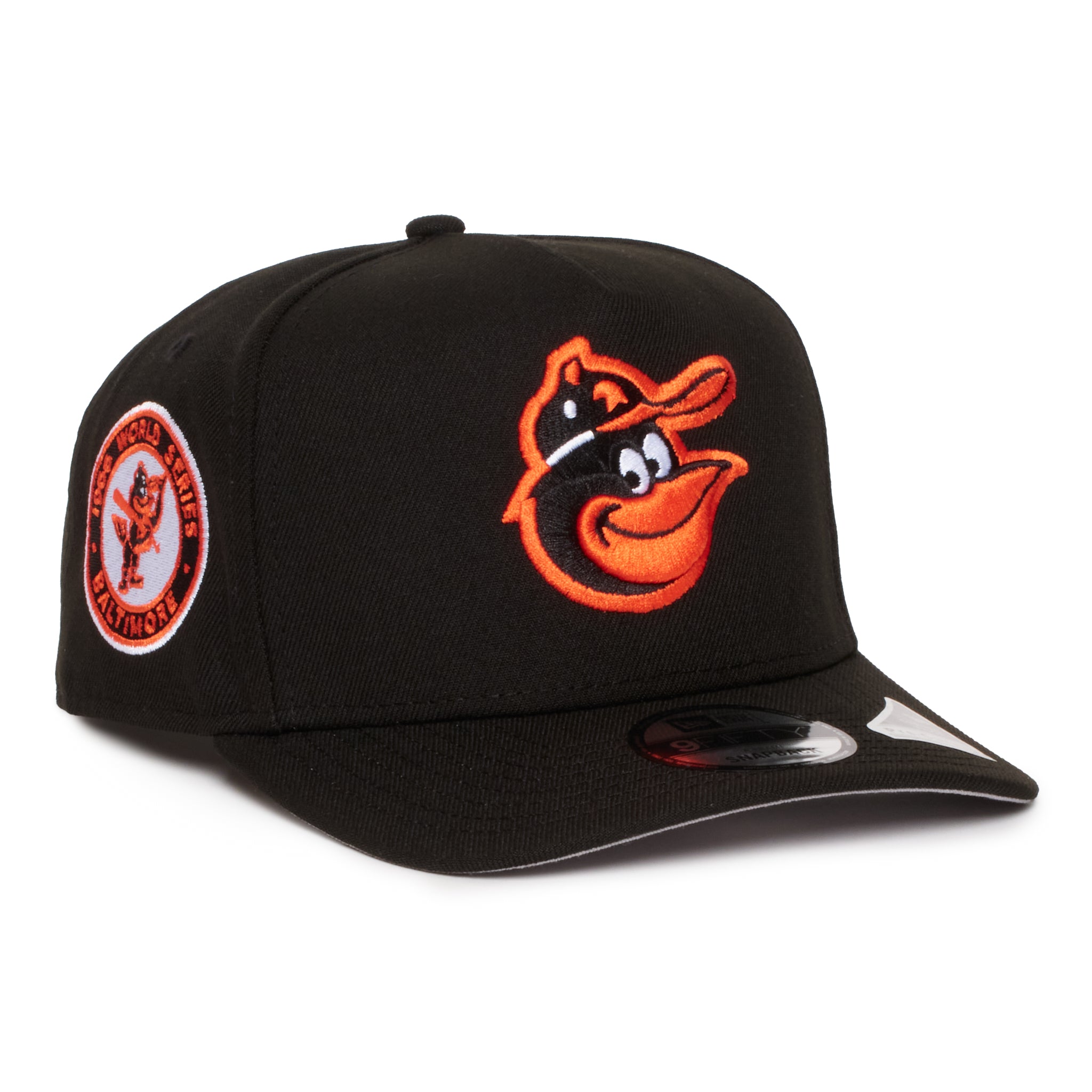 Baltimore Orioles Black 950 AFrame 66 WS Snap Back