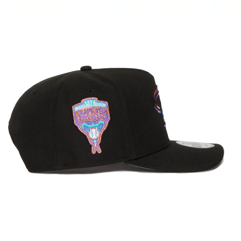 Arizona Diamond Backs Black 950 AFRAME 98 Inag. Snap Back