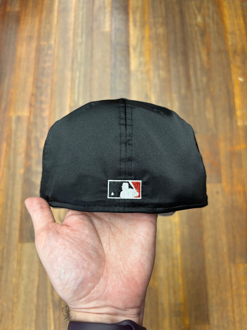 Houston Astros All Black Satin 45 Years