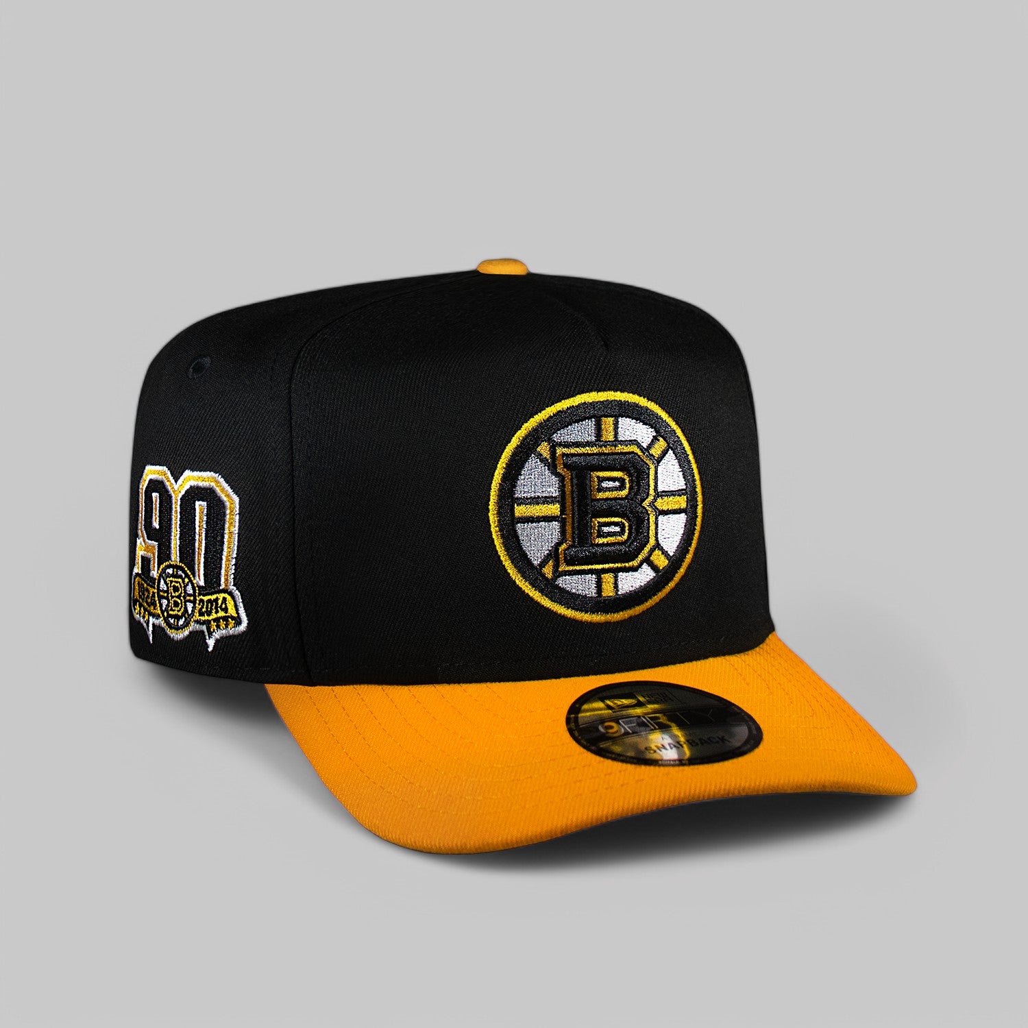 Boston Bruins Black & Yellow 950 AFrame Snap Back