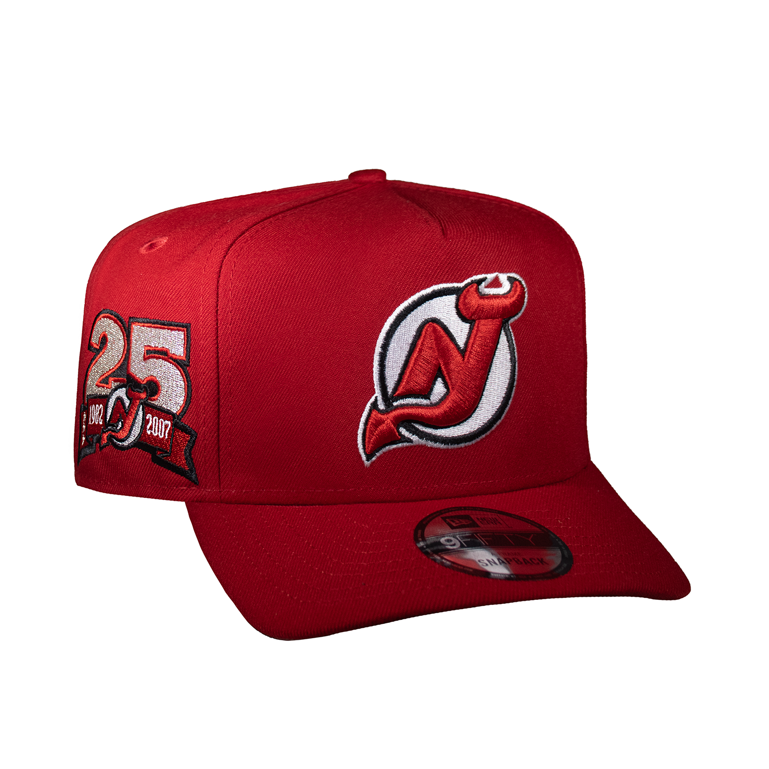 New Jersey Devils All Red 950 AFrame Snap Back