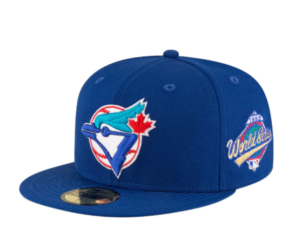 Toronto Blue Jay’s Royal Blue Fitted 1993 World Series Green UV