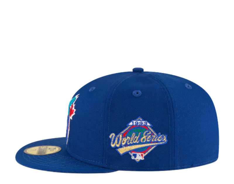 Toronto Blue Jay’s Royal Blue Fitted 1993 World Series Green UV