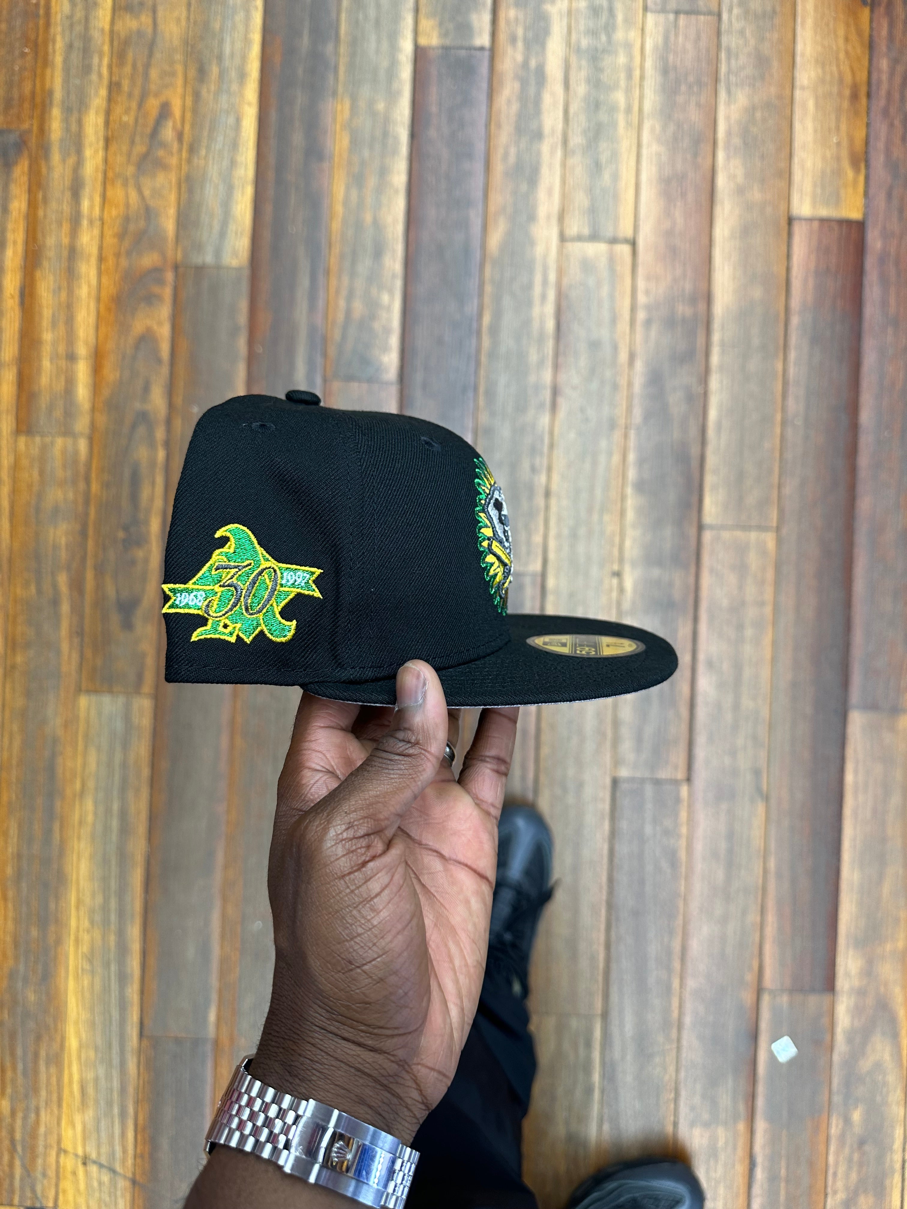 Oakland Athletics All Black Sunshine Stomper 30th