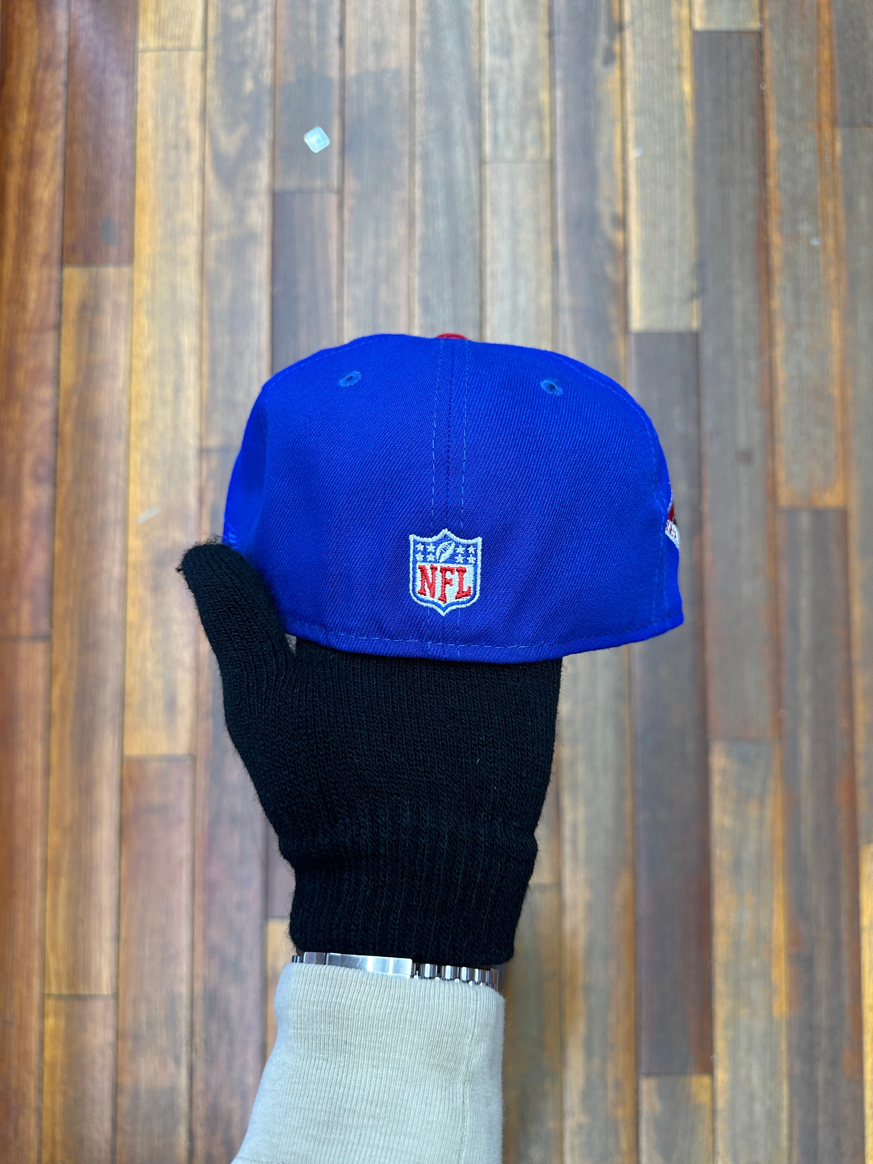 New York Giants Royal Blue & Red Corduroy 75Th