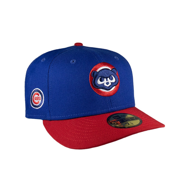 Chicago Cubs Royal Blue & Red Angry Bear Logo