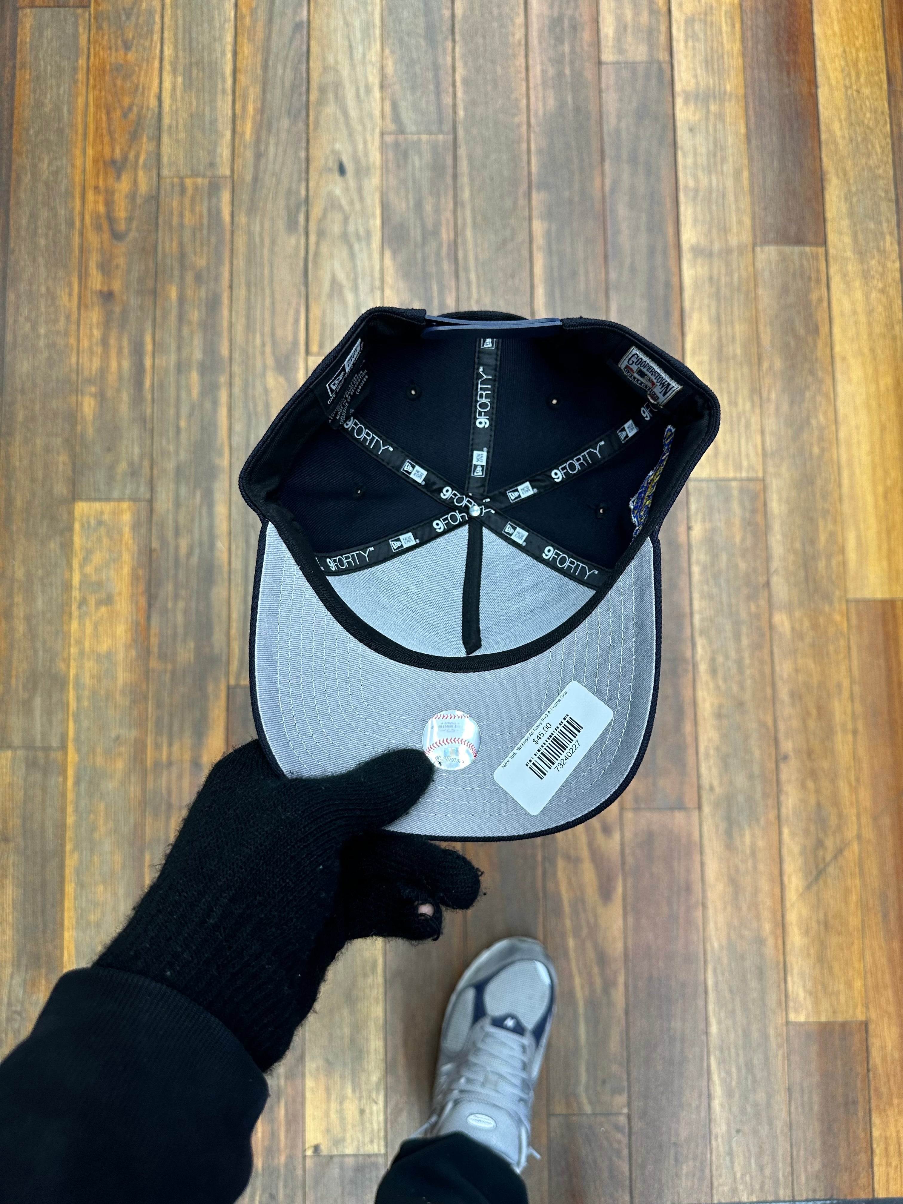 New York Yankees All Navy 940 A-Frame Snap Back 1996 World Series