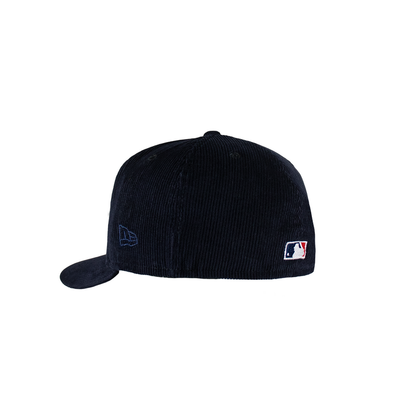 New York Yankees All Navy Corduroy 75th World Series 5950 fitted