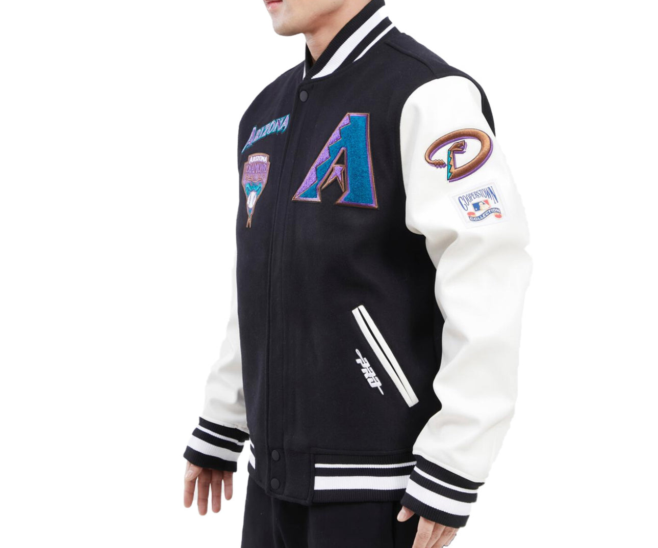 Arizona Diamondbacks Black Varsity Jacket