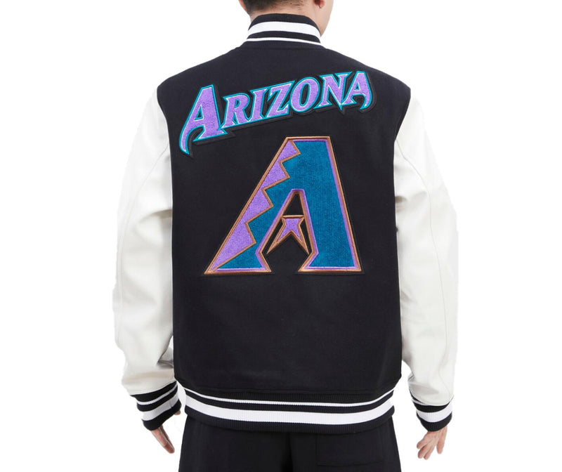 Arizona Diamondbacks Black Varsity Jacket